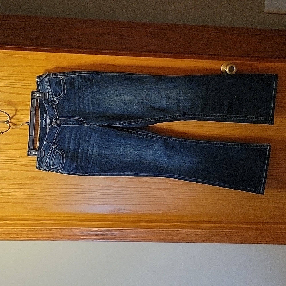 Maurices Dark Blue Bootcut/Small Flare Jeans